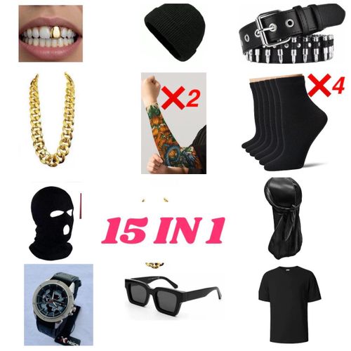 product_image_name-Fashion-15 IN 1 UNISEX CLASSIC GIFT SET WITH WRISTWATCH T SHIRT POLO BEANIE AND BELT MANY MORE -1