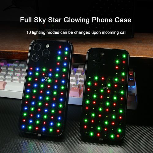 product_image_name-Britzgo-Sky Star Shining Mobile Phone Case,RGB Led Illuminated IPhone Case,Colorful Flashing - IPhone 12/13/14/Pro/Pro Max-2
