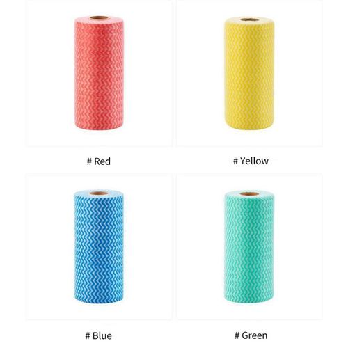 50Pcs/Roll Disposable Dish Cloth Home Cleaning Towels Kitchen