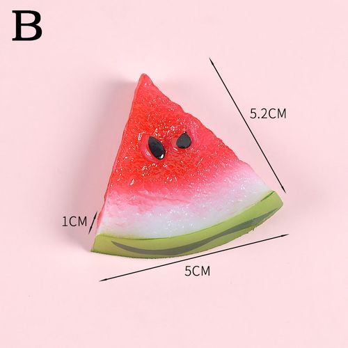 Generic Fruit Slices Artificial Lemon Mango Watermelon Model