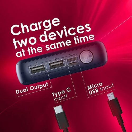 itel 20000mAh Dual Output Fast Charging Power Bank - - image 3
