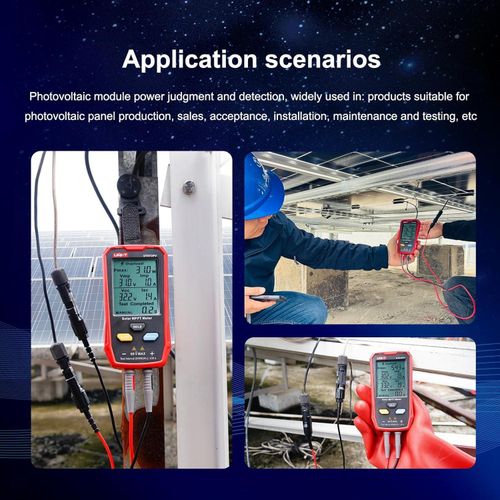 Uni-T 800W Solar Panel Tester/Solar MPPT Meter/Photovoltaic