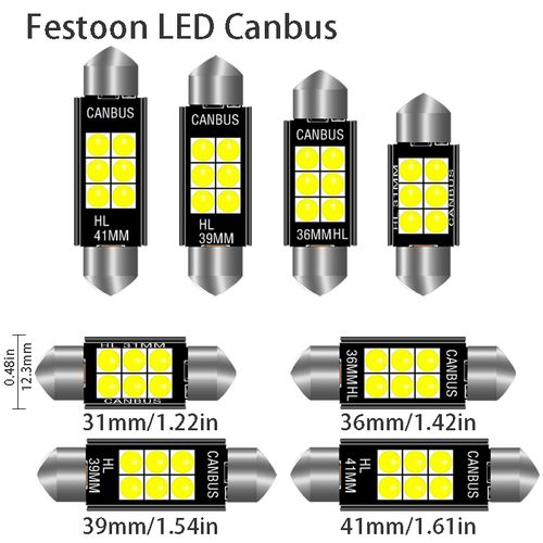 canbus led, c5w led canbus, festoon canbus led