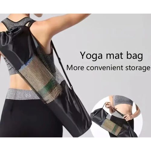 product_image_name-Generic-Yoga Mat Carry Bag - Adjustable Shoulder Strap & Zipper Storage Case-3