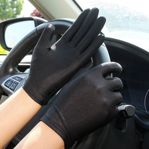 Fashion Long Anti-UV Gloves Opera Party Prom Costume Gloves Driving  Elasticity Sun Protection Sunscreen Mittens B-4
