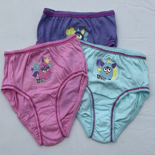 Furby Set Of 3 Furry Girls Briefs