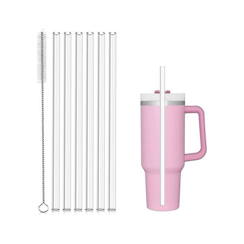 12 PCS for Stanley Cup Accessory,6 Replacement Straws for Stanley