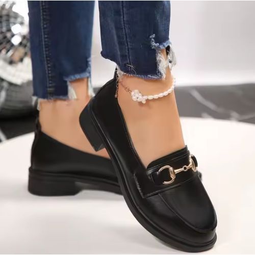 product_image_name-Girl Friend Shoe-Girls School Loafers Party Formal Shoe-3