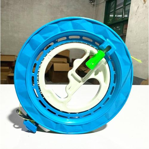 product_image_name-Generic-Flying kite (1.6m + 6m tail) with 18CM blue wheel with 300 meter line-3