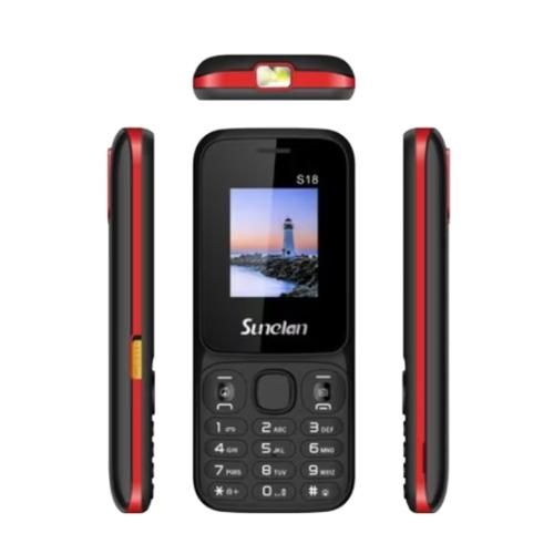 Sunelan S18 1.8" QQVGA Screen, Dual SIM, Game, Camera 25BL_Battery, 2000MAH -Black Red - image 2