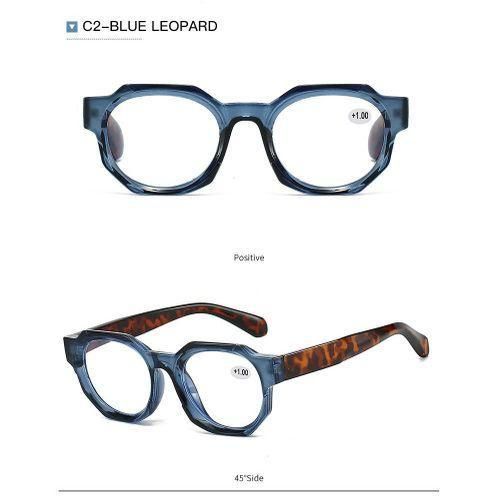 product_image_name-Fashion-Horizon Collection: Retro Polygonal Anti-Blue Light Glasses - Blue Leopard-4
