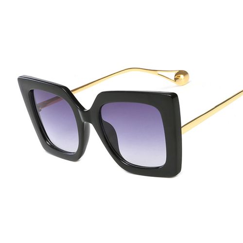 Luxury Square Designer Oversized Sunglasses