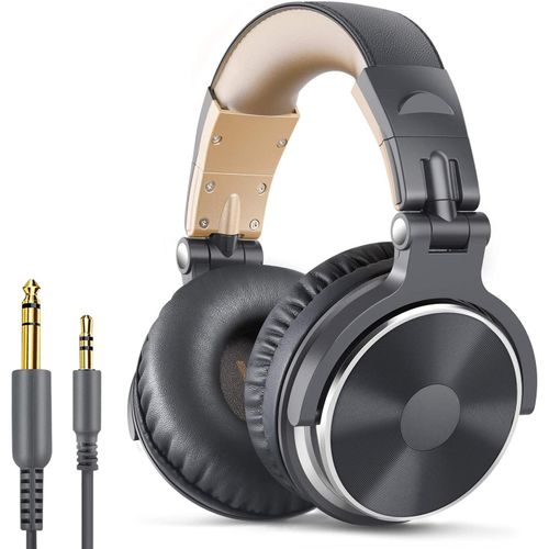 Wired Bass Headphone Over Ear DJ Headsets Foldable Earphone