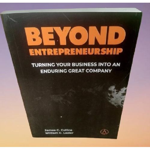 Generic Beyond Entrepreneurship: Turning Your Business into an