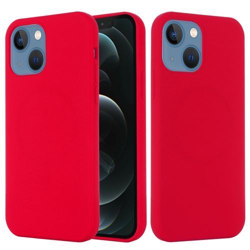product_image_name-Generic-Iphone 13 Mini Silicone Protective Case (red)-1