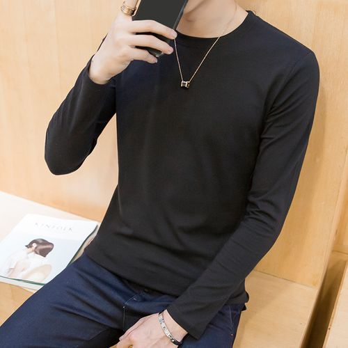 Cotton Lien Solid Color Shirts Trendy Long Sleeve Elegant Office