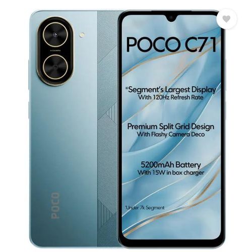 POCO C71 ブルー Poco C71 - 6.88