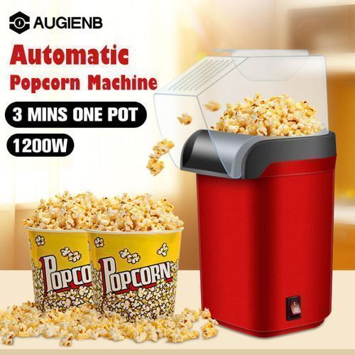 Electric Popcorn Machine Small Mini Automatic Carnival Popcorn