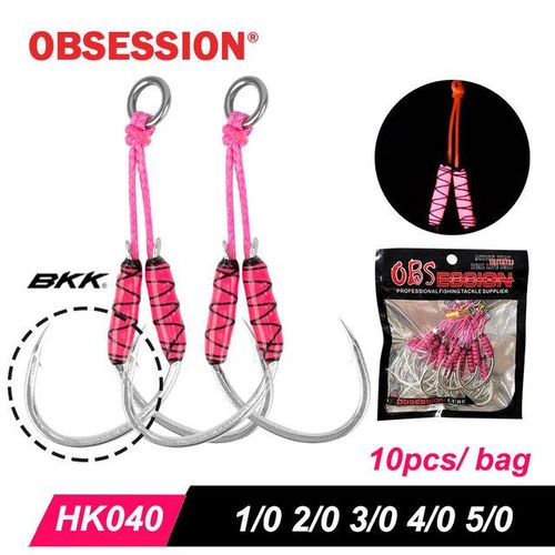 Generic Obsession 10pairs/lot Bkk High Carbon Metal Jigging Assist