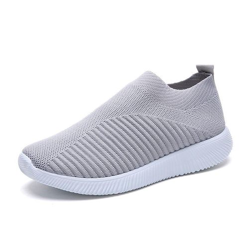 18 Wholesale Apana Women Grey Sneaker Shoes C/p 18 - at