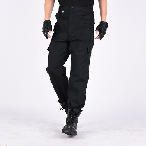 Brandit Men's Security Ranger Trousers Black Qatar | Ubuy