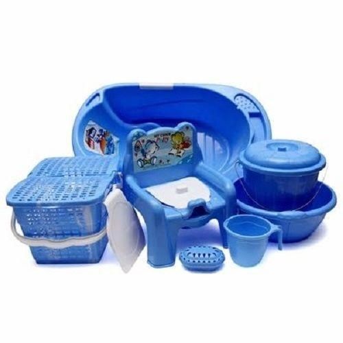 product_image_name-Generic-Baby Bath Set 7pcs - Blue-1