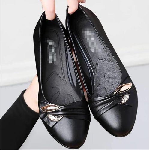 Office black flats new arrivals