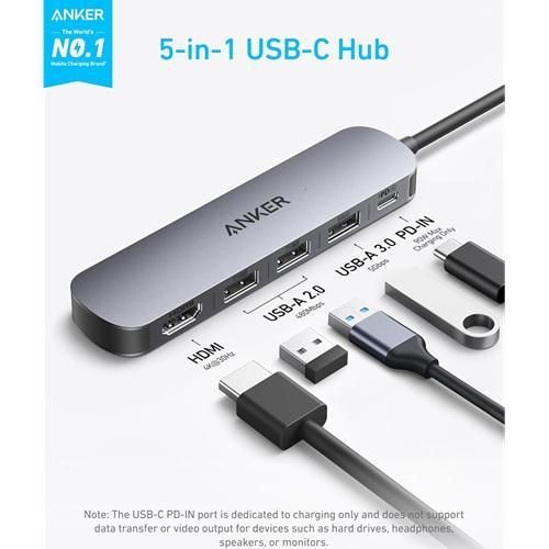 Anker USB-C Hub (5-in-1, 4K, HDMI) - image 2
