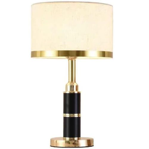 Generic The "Verona" Modern Luxury Marble & Gold Bedside Table Lamp