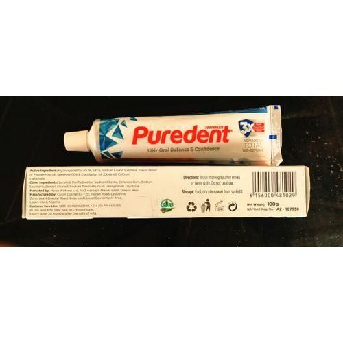 product_image_name-Generic-Puredent Advanced Total Bio-Defence Fluoride Free Toothpaste X 2 Pieces -2