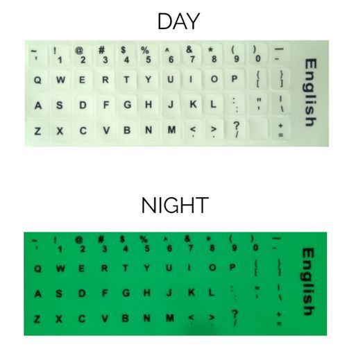 product_image_name-Ba Light-Glow In The Dark Keyboard Light Sticker Wireless Keyboard-2