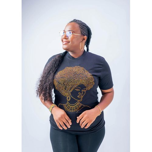 YETROSE LANE Blinged T-shirt