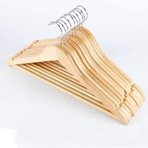 product_image_name-Generic-Wooden Hanger -10 Pieces-1