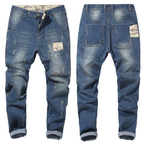 Fashion Add Fatty Enlargement Jeans Male Big Code Of Relaxed Admire ...