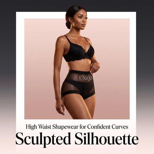 Fashion Body shaping pants with high tummy contro