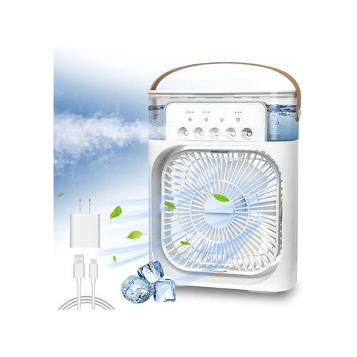 product_image_name-Generic-Portable Air Cooler Fan With Humidifier + Led Night Lights-3