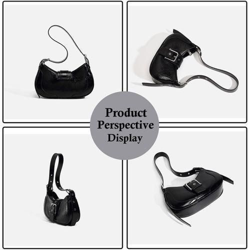 product_image_name-Generic-Women Ladies Leather Small Size Adjustable Detachable Hand Shoulder Waterproof Anti-scratch Bag -5