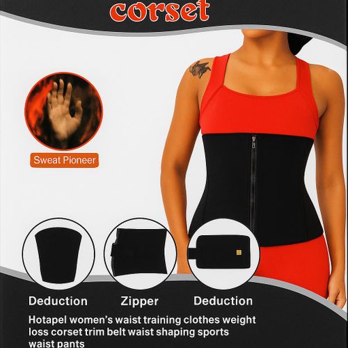 product_image_name-Generic-Waist Training Corset – Adjustable Slimming Belt for Workout & Body Shaping-2