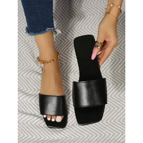 product_image_name-Fashion-Quality Slippers- Black-1