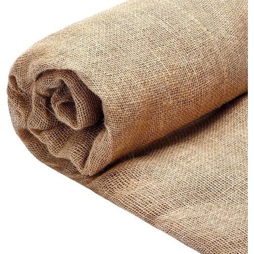 Generic Burlap Roll Natural Fabric Multipurpose Rustic For Garden