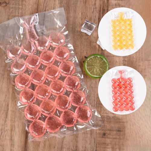 20Pcs Disposable Ice-making Bags Freezing Maker Ice Cube Bag Self-Seal Ice-making  For Summer DIY Drinking Ice Cube Tray Mold - AliExpress