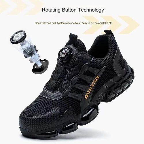 Generic Professional Protective Lightweight Safety Shoe - Original Steel Toe Safety Boot - image 2