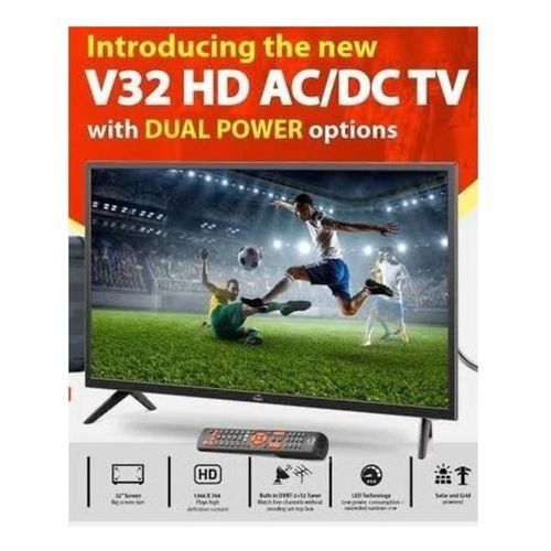 Miratec 32 Inch 15w Ac/dc Solar Inverter Hd Led Television.