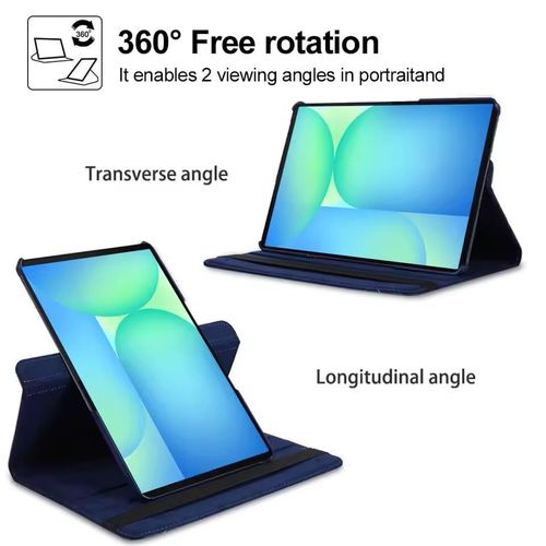product_image_name-Generic-360° Rotation Case for Samsung Galaxy Tab A11 (8.7 Inch) - Blue-4