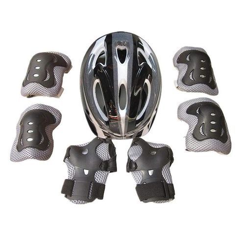 Generic 7pcs/set Kids Cycling Protective Gear Bike Helmet Knee Good