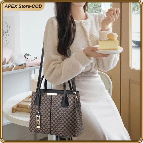 ASHION Chic PU Leather Tote Bag For Women  Lightweight Durable Versatile - image 7