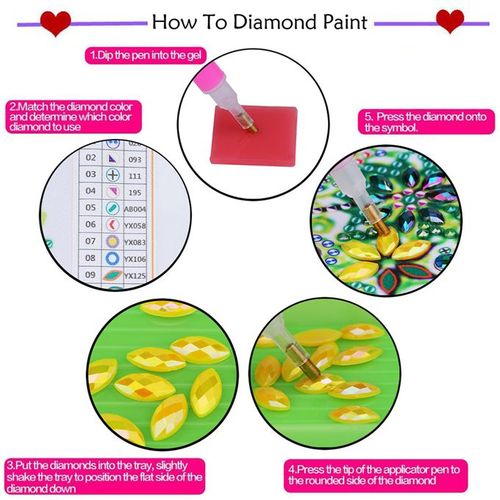 5D DIY Diamond Painting Special Shape Diamond Cute Animals Diamond