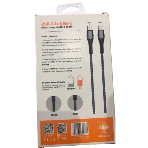product_image_name-Ldnio-2M Long USB-C Fast Data Type-C To Type C Cable-2