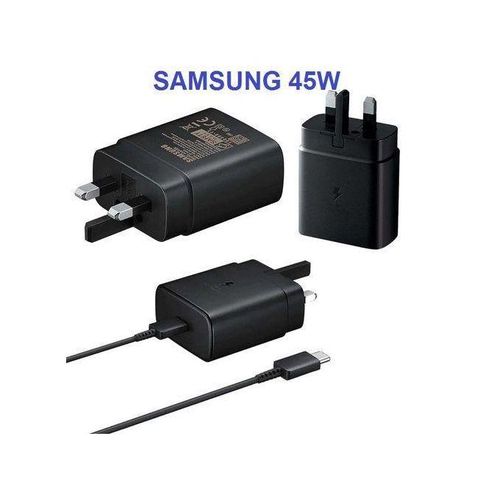 Samsung 45w PD  adapter  usb c to usb c cable