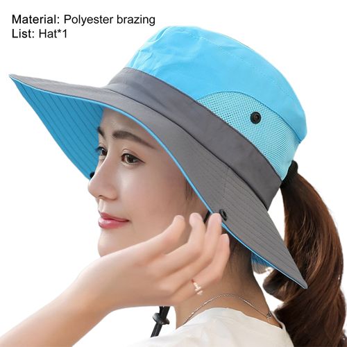 Fashion Women Sun Hats UV Protection Face Neck Flap Sun Cap